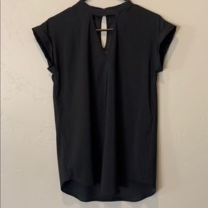 Express Black top with collar